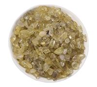 ZBORAVPIX Decorative Aquarium Gravel, Citrine Crushed Stone 3-12mm Gravel For Aroma Diffuser Fish Tank Flower Pot(3-5mm1000grams)