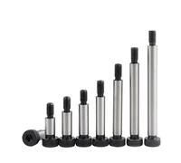 ZBORAVPIX Screws Bolt, Shoulder Screws M5-M10 Shoulder Dia 6-12mm Hex Socket Cap Head Grade 12.9 Alloy Steel Bolts(12mm,M5 shoulder dia 6mm)