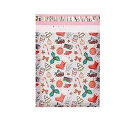 ZBORAVPIX Shipping Poly Postal Self Seal Bags， Pack of 50 Multicolor PE Waterproof Self Seal Mailing Bags(26x33x4cm a)