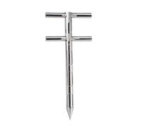 ZBORAVPIX Soil Sampler Probe Stainless Steel, Soil Sampler Probe T Handle For Powder Grain Soil Sampling Lawn Garden Farm Multiple Sizes(Id48mm,200CM/78.7IN)