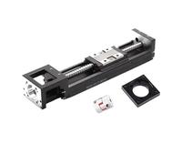 ZBORAVPIX Stage Screw Slide Table Module, KK60 Ball Screw Slide 5mm/10mm Pitch 60-510mm Stroke ±0.01mm Nema17 Nema23 Mount(10mmPitch-310 Stroke)
