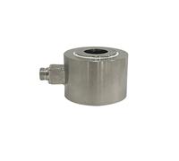 ZBORAVPIX Wired Load Cell Weighing Sensor， Load Cell Sensor Bolt Preload Tension Compression Stainless Steel Multiple Ranges(0~600KN)