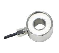 ZBORAVPIX Wired Load Cell Weighing Sensor， Ring Load Cell Through Hole Stainless Steel Tension Compression Multiple Capacities 5kg-100kg(0-10kg)