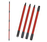 Zbssny 1 PCS Spin Mop Handle Replacement, Compatible with Triangle Spin Mop Base, Four Section Adjustable 15 to 57 Inch Mop Stick for Floor Cleaning （Note: mop Head and The Base did not Included）