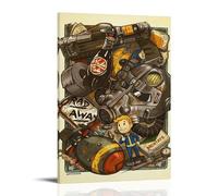 ZBSXLBNG Fallout New Vegas Art Wall Art Picture Print Modern Family Room Decor 08 x 12 Inch (20 x 30 cm)