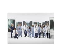 ZBSXLBNG Grey's Anatomy TV Series Poster Decorative Painting Canvas Wall Art Living Room Poster Bedroom Painting 12 x 18 Inch (30 x 45 cm)