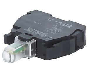 ZBVJ1 lighting element 22 mm Harmony XB4 -25-70°C Bel: LED front SCHNEIDER ELE