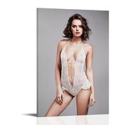 Zbwqlte Daisy Ridley Hot Star Poster Canvas Art And Wall Art Picture Print Modern Family Bedroom Decors 16x24inch(40x60cm)