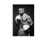 Zbwqlte Roy Jones Jr Boxing Star Poster Art Canvas Painting Decor Wall Print Photo Home Modern Decoratives 12x18inch(30x45cm)