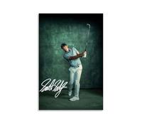 Zbwqlte Scottie Scheffler Art Poster Wall Art Painting Canvas Living Room Prints Bedroom Decor Artworks 12x18inch(30x45cm)