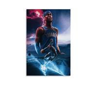 Zbwqlte Shai Gilgeous-Alexander Wall Art Poster Cool Artworks Painting Wall Art Canvas Prints Hanging Picture Home Decors Idea 20x30inch(50x75cm)