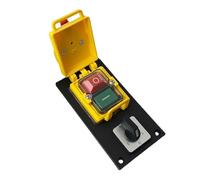 ZBWZXBDJ 400V 7 Pins With Rotary Cam Selector Electromagnetic Switch Starter On Off Reset Button With Protection Cover Waterproof YCZ4-C