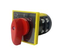 ZBWZXBDJ HZ5B-10/2 Changeover Rotary Cam Switch Control Circuit Transfer HZ5B Series 8 Ternimanls Screws 10A 380V 690V