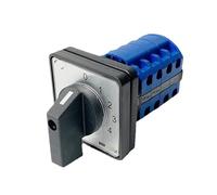 ZBWZXBDJ LW26-20/4 Five Positions Selector Cam Switch 4 Poles Multi-position 20A 660V Changeover Rotary Switch 16 Terminals YMW26-20