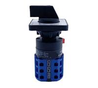ZBWZXBDJ LW26-20S Series 22mm Single Hole Installation Rotary Cam Switch 20A Changeover Selector YMW26(Short Knob S,2P)