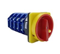 ZBWZXBDJ LW26GS-125/4 OFF-ON 2/3 Positions Lockable Handle Four Poles Changeover Selector 690V 125A Padlock Panel Rotary Cam Switch(102)