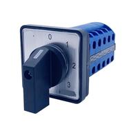 ZBWZXBDJ YMW26-20/5 Cam Switch 0-3 Positions Selector Rotary Changeover 20 Terminals Screws LW26 LW28
