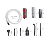 ZBXJIUFR Flat Suction Tube Adapter Head Crevice Tool Car Vehicle,Compatible For Dyson,V7 V8 V10 V11 Vacuum Cleaner Replacement Cleaning Kit