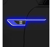 ZBYFCLK 3D Car Stickers for Mazda 3 Axela 6 Atenza CX-5 2 Demio CX-3 CX-30 MX5 CX30 Car Logo Emblem Sticker Car Window Door Badge Decals Auto Exterior Decoration Modified Accessories,Blu-e