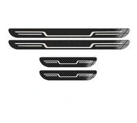 ZBYFCLK 4 Pcs Car Outer Protector Stainless Steel Kick Plates for Opel Astra J (GTC) (BJ.11/2011-4/2018),car Welcome Pedal,scratch-resistant Door Sill,D