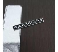 ZBYFCLK Quattro 3D Car Stickers for A8L W12,Car Logo Emblem Sticker,Car Window Door Badge Decals Auto Exterior Decoration Modified Accessories,DD