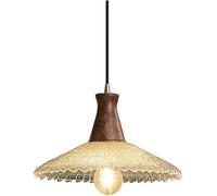 ZBZFGE American Hammered Glass Small Chandelier Antique Japanese French Brass V-intage Pendant Lights Ceiling Hanging Lamp Dining Room Entrance Bar Bedroom Bedside,Chandelier