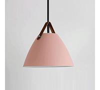 ZBZFGE Chandeliers, Creative Metal Pendant Lamp, Flush Mount Chandelier, Ceiling Iron Hanging Light, Lighting Fixture for Restaurant Cafe Decoration Color Pink Size 36cm)