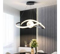 ZBZFGE Chic LED Boy & Girl Chandelier, Multi-Color Dimming Glass Ceiling Lamp for Kids Room, 50cm Chain Pendant