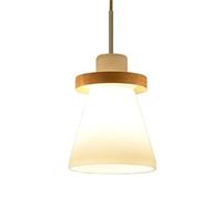 ZBZFGE Creative High Transmission Glass Pendant Lamp Lampshade, Japanese Retro Chandelier, E27 Base Ceiling Lighting Fixture, Restaurant, Balcony, Bedroom Decoration Hanging Light