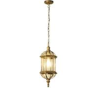 ZBZFGE Large Outdoor Chandelier, Vintage Bronze Ceiling-Mount Waterproof Pendant Light, Farmhouse Black Hanging Lantern for Porch, Front Door, Gazebo, Garden, Balcony, or Exterior Spaces