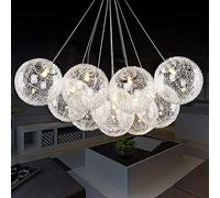 ZBZFGE Minimalist Personality Chandelier Creative Multi Bubble Ceiling Lamp Bedroom Living Room Long (Size : 10-Lights) Made in China