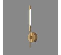 ZBZFGE Northern Europe Creativity Mounted Lamp, Linear Long Strip Wall Lighting Fixture for Bedroom Living Room Dining Room(Gold)