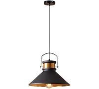 ZBZFGE Pendant Light Industrial Ceiling Decoration Pendant Lamp Single E27Adjustable Chandeliers Retro Black Pendant Lamp Farmhouse Fixture