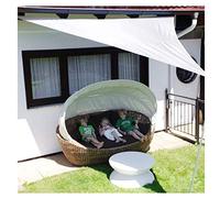 ZBZFGE Sun Shade Sail Canopy Thick polyester canvas garden, terrace, swimming pool sun shadow canvas, carport shade sails, triangles