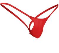 ZC8bdbd Men's Sissy Panties Femboy Clothes Thongs Underwear G-String Jockstrap Lingerie, Red, S