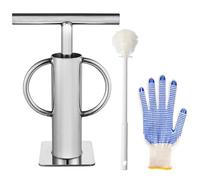 zcafmfzf Upgraded Rock Crusher, Multipurpose Stone Crusher, Stainless Steel Material Rock Crusher for Gold, Sturdy Glass Crusher, Mining Pulverizer Gold Prospecting Heavy Duty Frit Maker Gold Rush