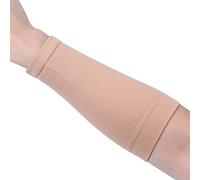 ZCaiJinBao Tattoo Cover Sleeve for Forearm - Compression Arm Sleeves | Tattoo Concealer & Sports Support, Breathable & Adjustable Design (1 Pack, Beige, L)