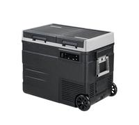 zcamp UD55, 49.1L Compressor Car Refrigerator, Portable Camping Fridge DC 12v/24v Freezer,Black cool box