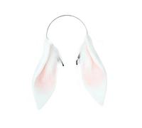 Zcargel Easter Bunny Ears Headband Cute Plush Rabbit Ears Cosplay Costume Animal Ears Furry Droopy Bunny Ears Accessories