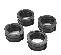 ZCBHGYVF 4PCS Rubber Intake Boot Carburetor Insulator Compatible With VMAX 1200 VMX12V 1985-2007 Fits 1200 Motorcycle Carb