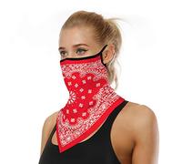 ZCBRISK Ear Hangers Face Mask Seamless Bandanas Headband Scarf Neck Gaiter Sun UV Wind Protection Earhook Balaclava
