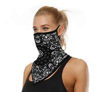 ZCBRISK Ear Hangers Face Mask Seamless Bandanas Headband Scarf Neck Gaiter Sun UV Wind Protection Earhook Balaclava