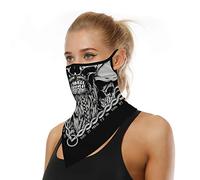 ZCBRISK Ear Hangers Face Mask Seamless Bandanas Headband Scarf Neck Gaiter Sun UV Wind Protection Earhook Balaclava