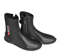 ZCCO 5mm Neoprene Diving Boots with Anti-Slip Rubber Sole, Scuba Snorkeling Boots, Ideal for Water Sports, Black (UK, Alpha, XL, Regular, Regular, Grey)