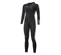 ZCCO Ultra Stretch 3mm Neoprene Wetsuit,Front Zip Full Body Diving Suit,one Piece for Men Women-Snorkeling,Scuba Diving Swimming,Surfing (Women,Large)