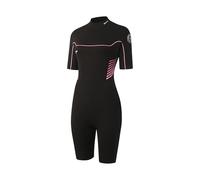 ZCCO Wetsuit Shorty for Women, 3/2mm Short Wetsuits for Cold Water, CR Neoprene Wetsuits for Diving, Surfing, Snorkeling, Kayaking, Water Sports
