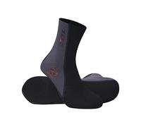 ZCCO Wetsuit Socks 1.5mm Neoprene Socks for Men Women Diving Snorkeling Swimming Surfing Water Sports(1.5mm-grey-XS)