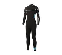 ZCCO Wetsuit Women, 3/2mm Full Wetsuits Back Zip for Cold Water, CR Neoprene Wetsuits for Diving, Surfing, Snorkeling, Kayaking, Water Sports
