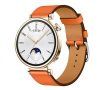 ZCCZJS 18mm Leather Watch Band For Watch GT 4 41mm Strap For GT 4 41MM Womens Slim Bracelet Accessories