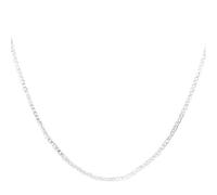 ZCCZJS 2mm 925 16/18/20/22/24/26/28/30 inch Full Sideways Necklace for Woman Man Gift Jewelry